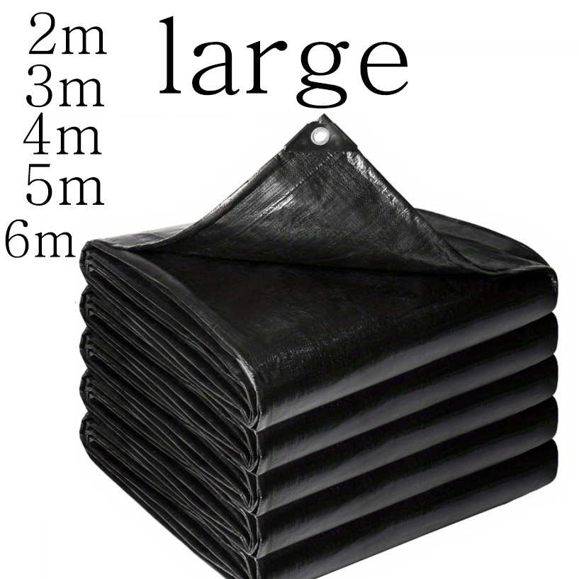 Waterproof Tarp Shelter - Большой солнцезащитный козырек, водонепроницаемый брезент, черный