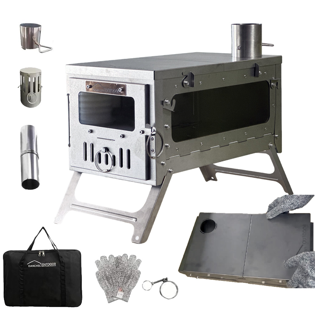 Outdoor Camping Usa - Портативная титановая походная печь TSG для