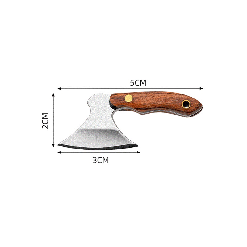 Camp Axe Hatchet - Мини-нож-топорик из нержавеющей стали 440 с