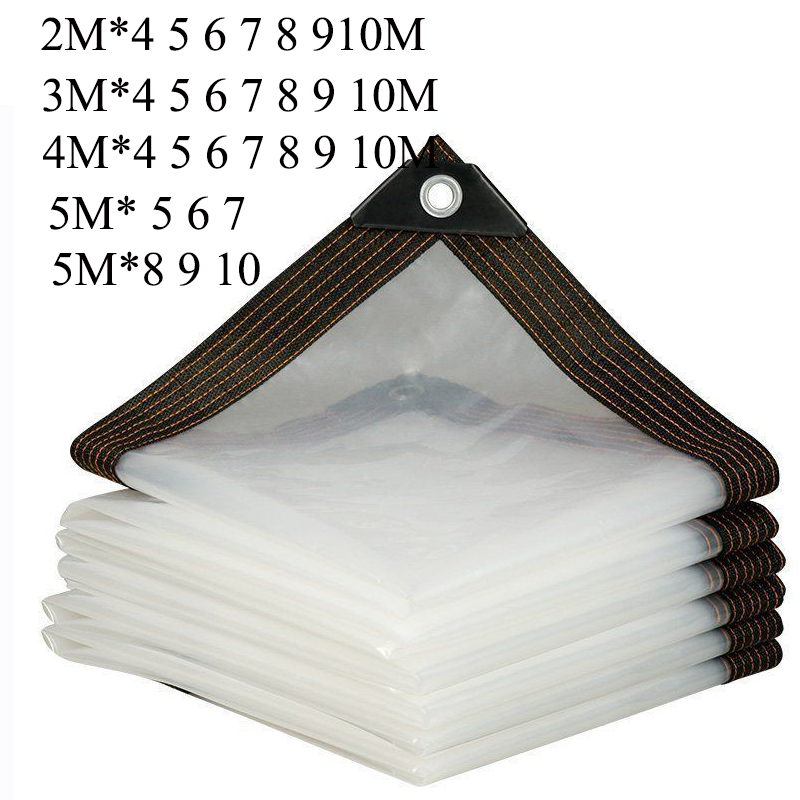 Waterproof Tarp Shelter - Прозрачный брезент 2*3 4 5 6
