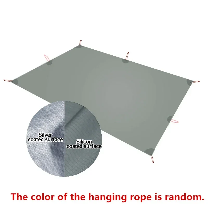 Waterproof Tarp Shelter - Сверхлегкий солнцезащитный коврик для кемпинга, брезент,