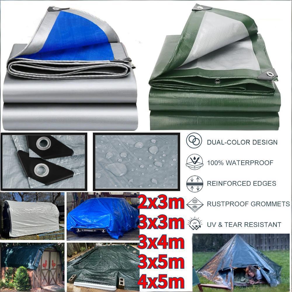Waterproof Tarp Shelter - Водонепроницаемый тент из ПЭ, большой листовой