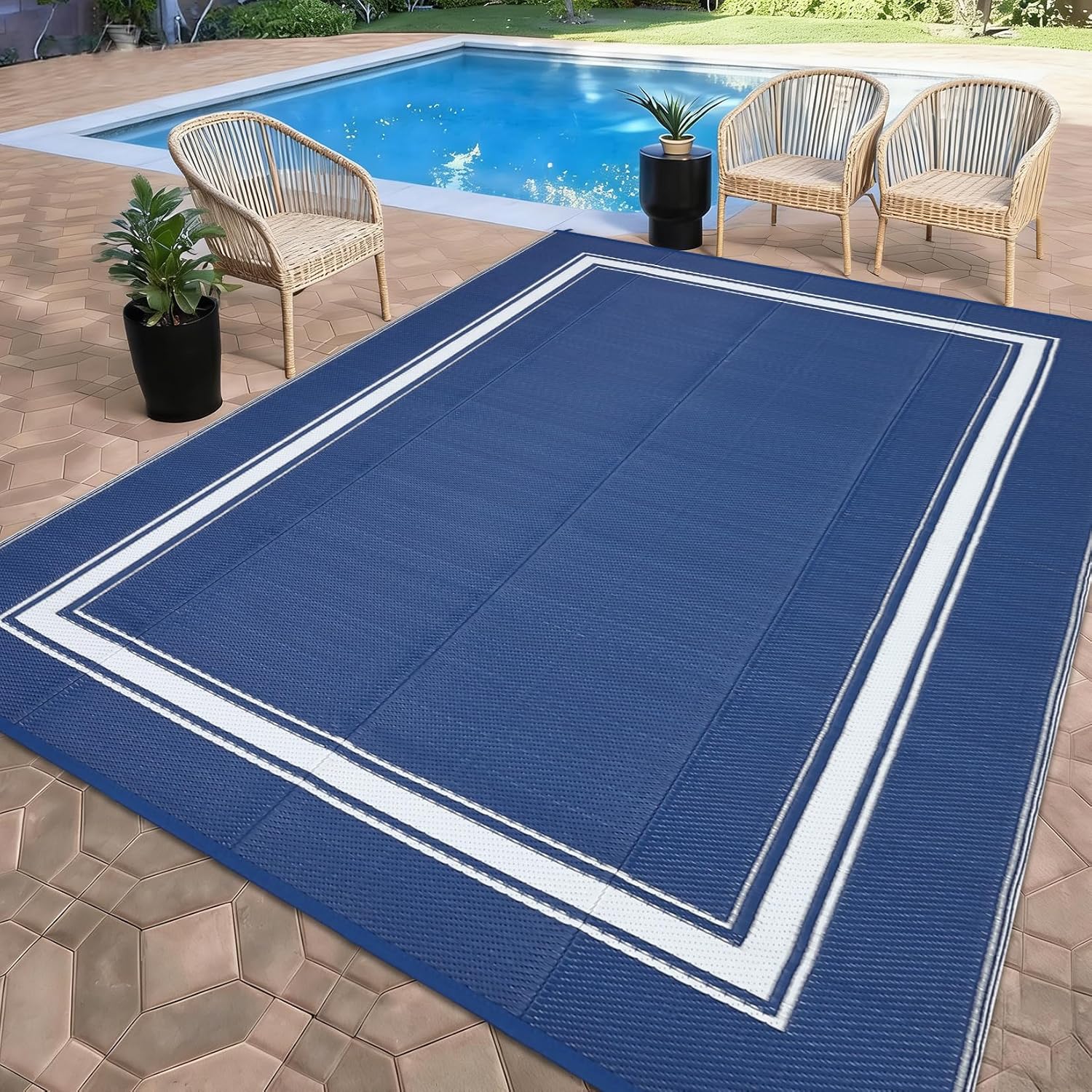 Outdoor Camping Rugs 8X10 - Ковер для улицы 8x10/9x12 футов, для