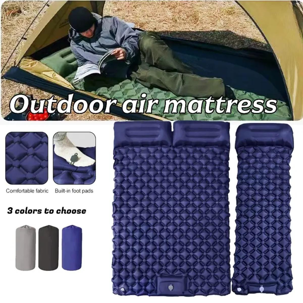 Outdoor Camping Rug - Односпальный и двуспальный надувной матрас, складной