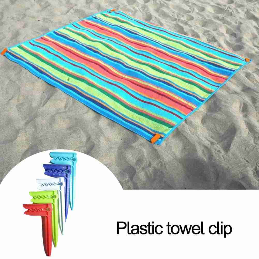 Outdoor Camping Rug - 10 шт., зажимы для полотенец