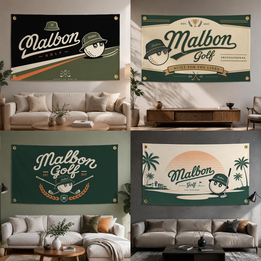 Outdoor Camping Brand - Флаги для гольфа бренда Malbon, модный