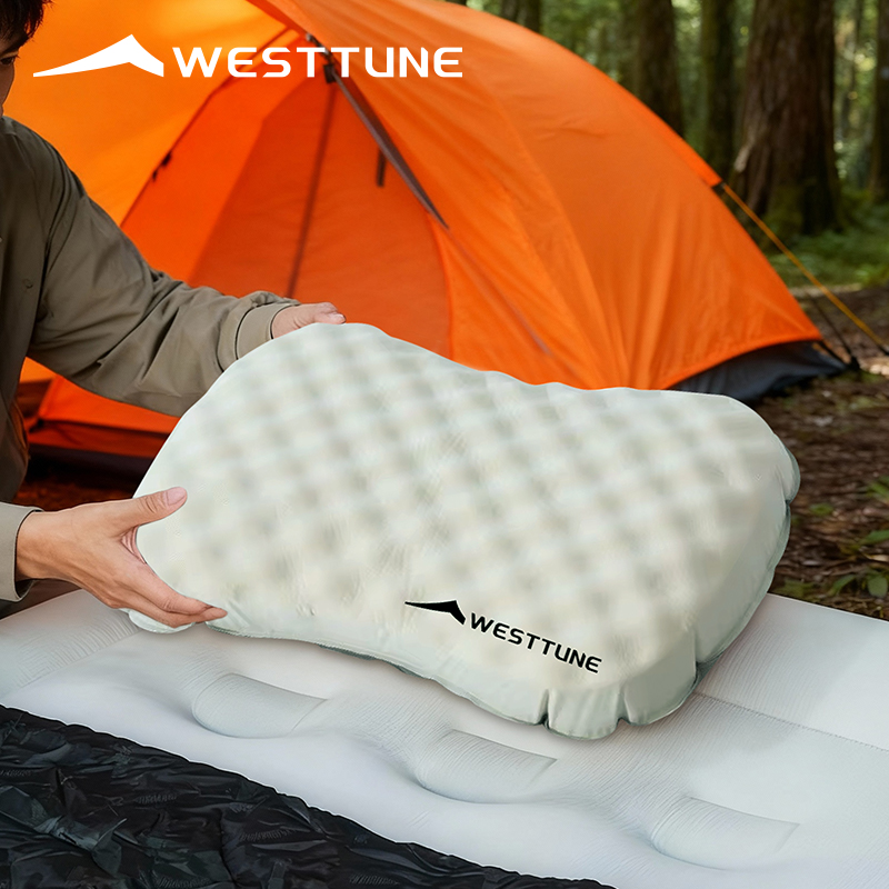 Camp Pillow Compressible - WESTTUNE надувная подушка для кемпинга, портативная