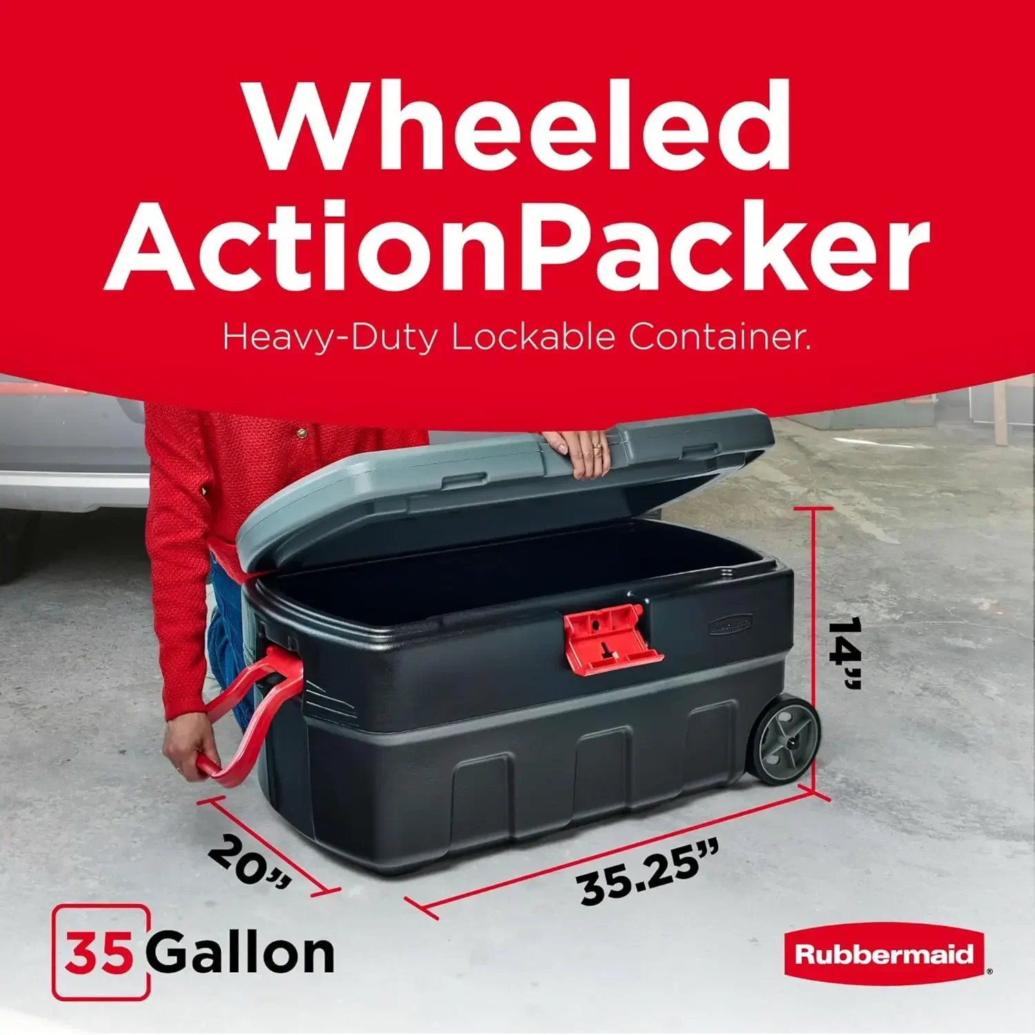 ActionPacker 35 галлонов, сдел – обзор и цена Outdoor Camping Usa