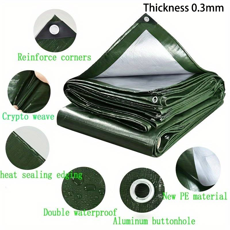 Водонепроницаемый большой брез – обзор и цена Waterproof Tarp Shelter
