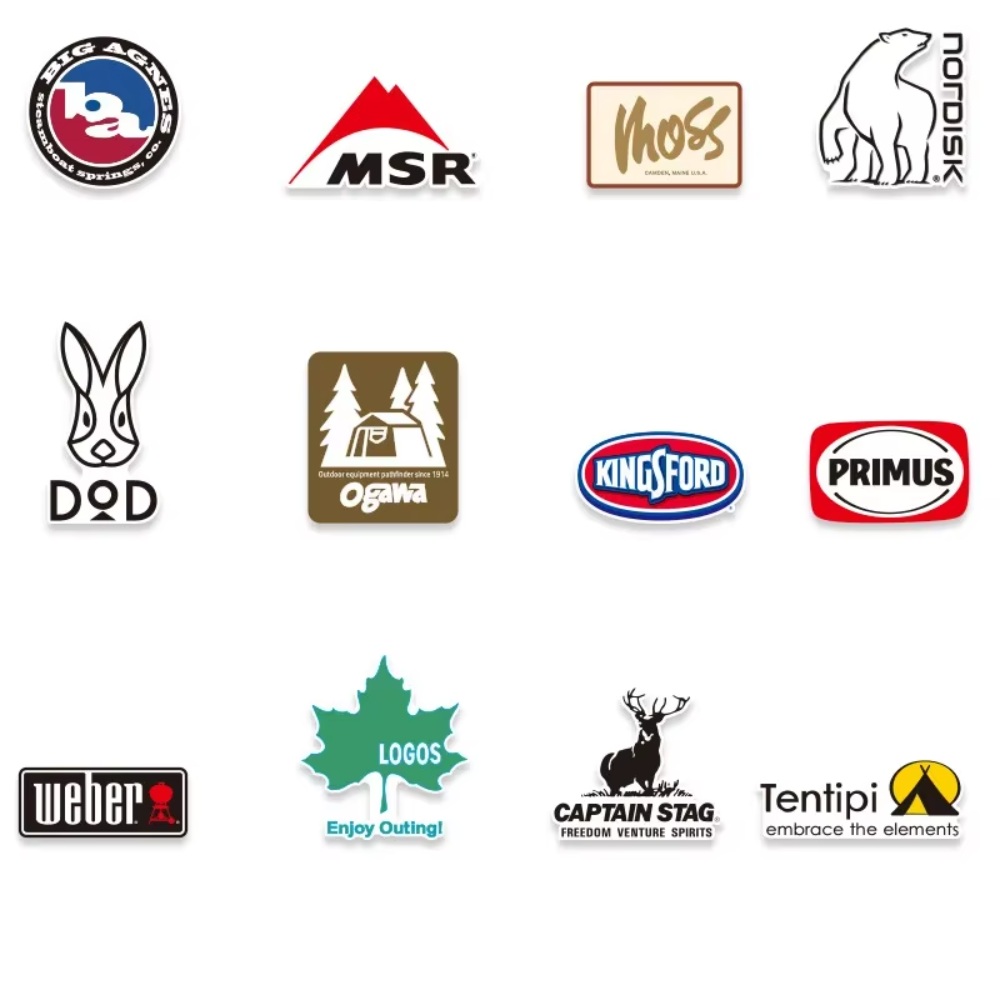 20 шт., уличные наклейки, брен – обзор и цена Outdoor Camping Brand