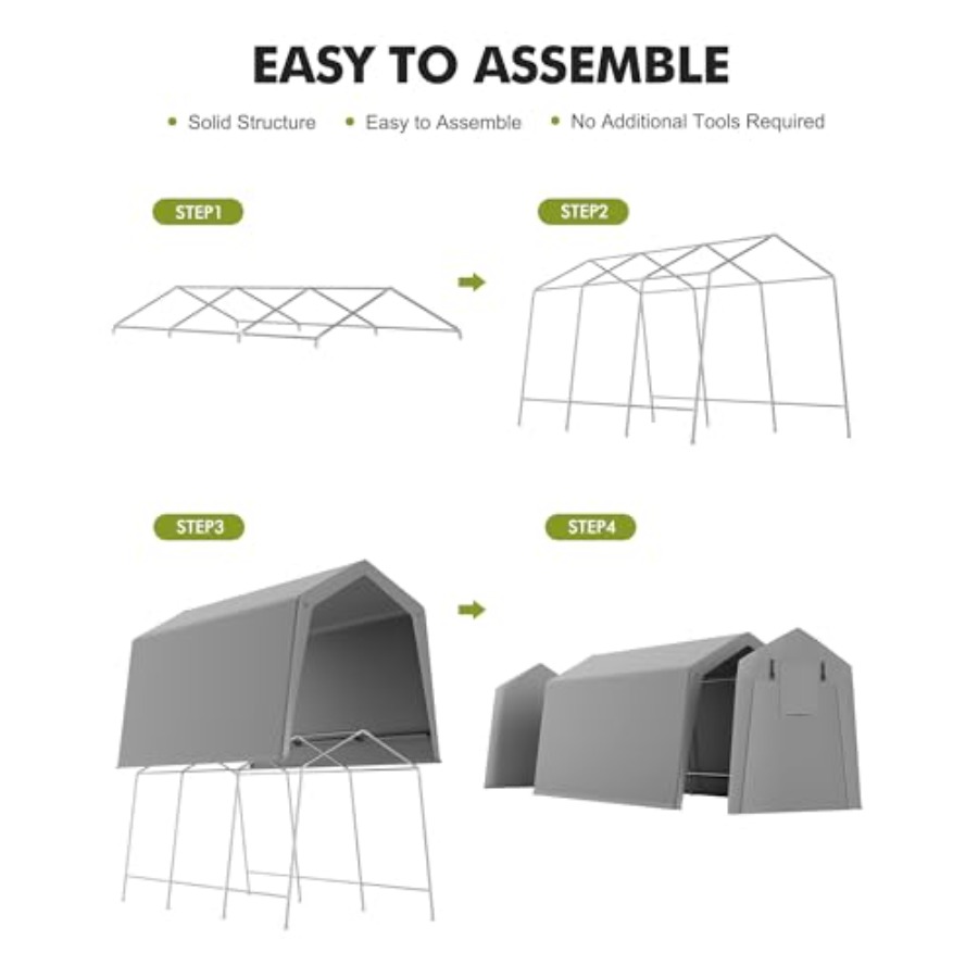 Навес для автомобилей, мотоцик – обзор и цена Waterproof Tarp Shelter