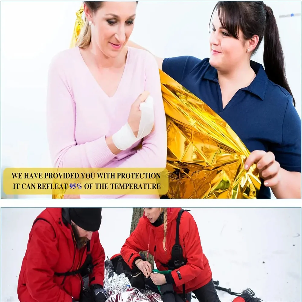5 шт. аварийное термоодеяло ск – обзор и цена Outdoor Camping Rug