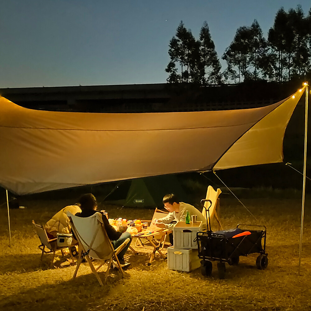 Восьмиугольник 5,1x5,1 м больш – обзор и цена Waterproof Tarp Shelter