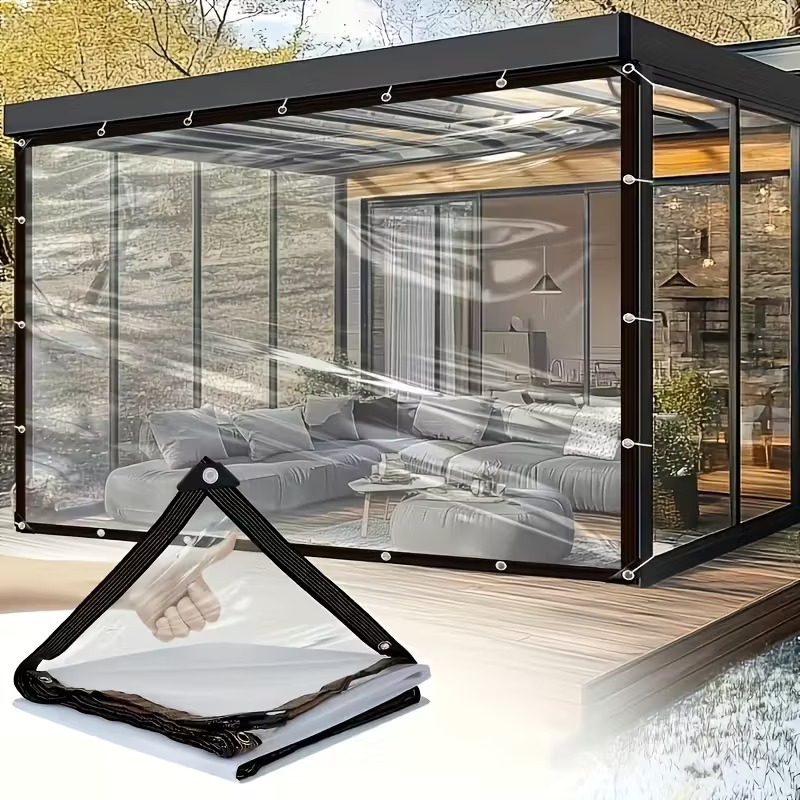 Толстый прозрачный брезент из  – обзор и цена Waterproof Tarp Shelter