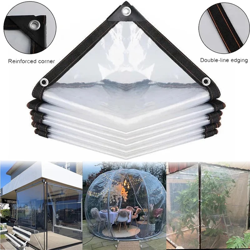 Толстый прозрачный брезент из  – обзор и цена Waterproof Tarp Shelter