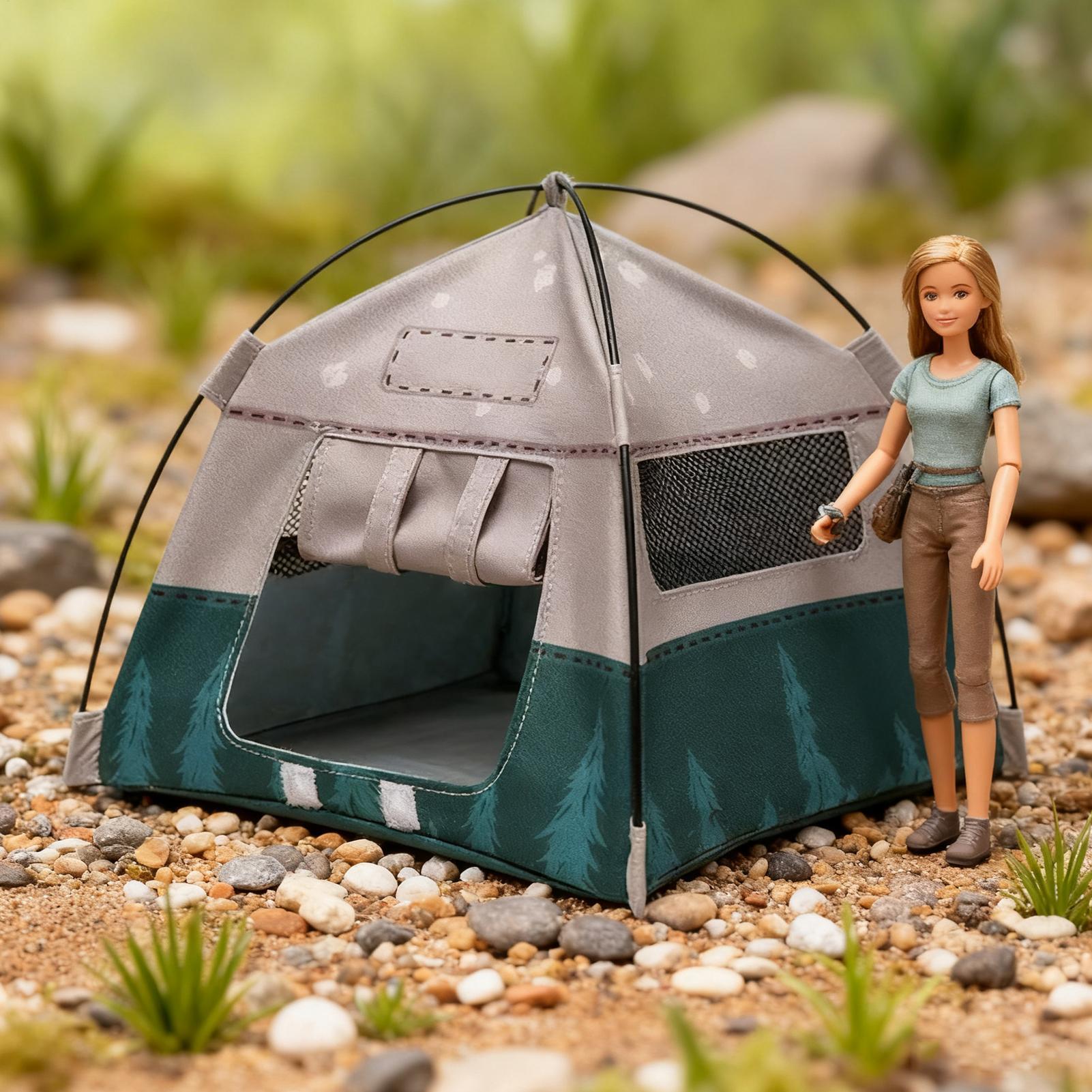 Мини-палатка в масштабе 1:12,  – обзор и цена Outdoor Camping Usa