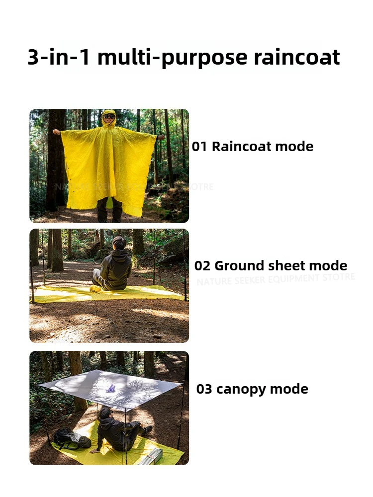 15D/210T плащ, водонепроницаем – обзор и цена Waterproof Tarp Shelter